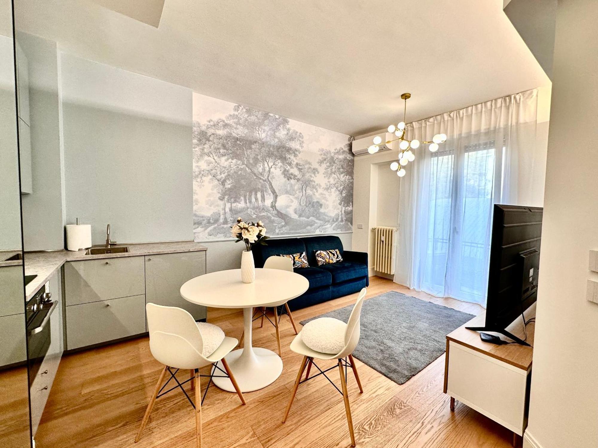 Appartement Casa Angelo Design Flat - Milan, Porta Venezia, 3 Metro Stops Duomo Milaan